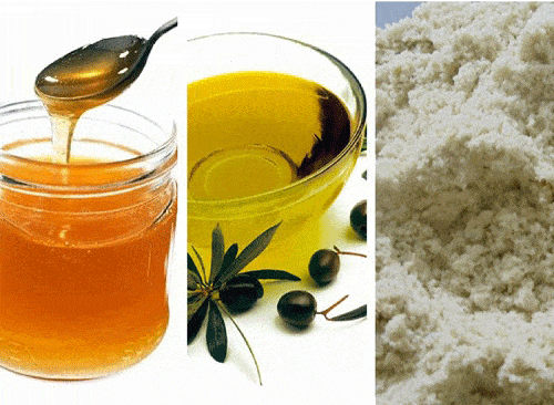  Tẩy tế bào chết bằng đường, mật ong và dầu oliu