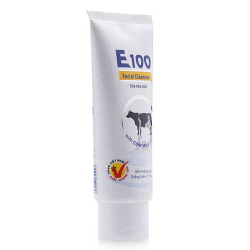 Sữa Rửa Mặt E100 Tinh Chất Sữa Bò Tươi
