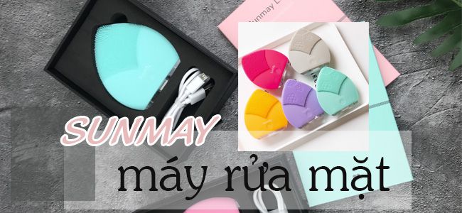 Máy rửa mặt Sunmay. may-rua-mat-sunmay