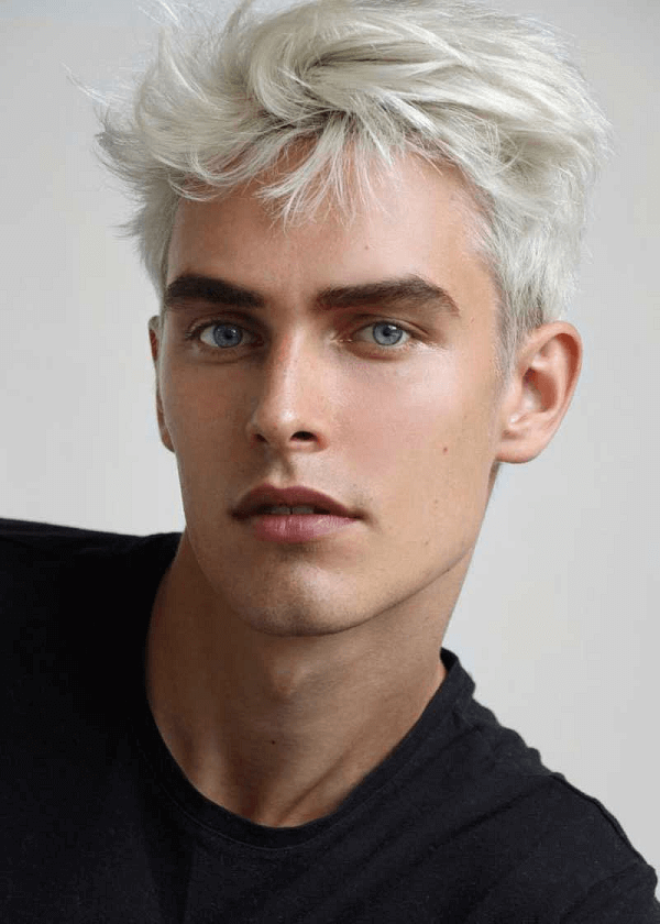 6 kiểu tóc giả nam màu bạch kim giúp chàng đẹp chuẩn soái ca -  TocgiaCaocap.Com